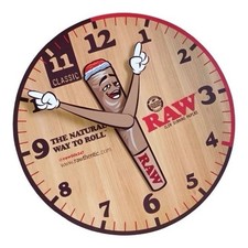 New RAW Rolling Papers Classic CONE CLOCK Limited Edition 11 3/4