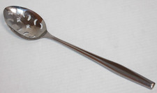 Vintage Stainless Slotted Serving Spoon Japan picture