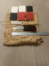 1970’s Morseth  Knife Kit NOS Complete With All Original Parts + Spacer Material picture