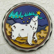 Pt Barrow Alaska Polar Bear Challenge Coin picture