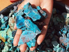 1 Pound High Grade AAA Quality Mixed Kingman Turquoise from Arizona picture
