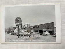 Valentine Nebraska RPPC Home Oil and Tire Co Vintage Postcard Highway 20 picture