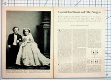 General Tom Thumb Midgets Article 1960s Science Journal Ephemera picture