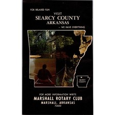 Marshall Rotary Club Searcy County AR 1972 Arkansas Ad SAH4-3 picture