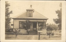 Montebello California CA House c1900s-20s Real Photo Vintage Postcard bhn picture
