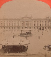 France Toulouse Capitole City Hall Old Stereo Photo 1880 picture