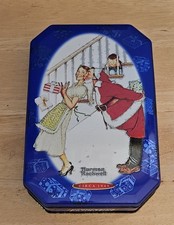 2001 Snickers Circa 1949 Norman Rockwell Tin Container picture