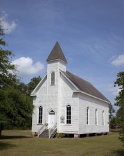 Photo:Stockton Alabama Montpelier Methodist Church 2010 historic church picture