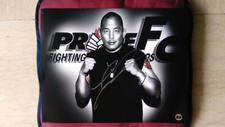 BIG PHOTO VINTAGE UFC 35.5X28 SIGNED ENSON INOUE WITH CERTIFICATE D AUTHENTICITY picture