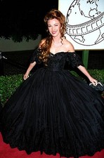 Jane Seymour at 1995 Golden Globe Awards in LA  1990s Historic Old Photo 1 picture