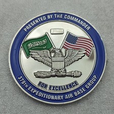 378th Expeditionary Air Base Group Prince Sultan Air Base Challenge Coin #2 picture