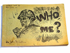 RARE 1945 WW2 Book Who Me? Combat Command R 5th Armored Division Ellrich Germany picture