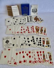 pLAYING CARDS 500 FIVE HUNDRED ANTIQUE 1906 PAT W INSERT BOX LOOK GREAT neocurio picture