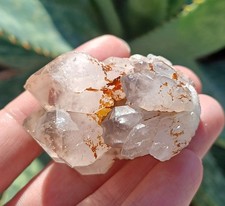 58g Natural Rough Exoskeleton Quartz Crystal Point Cluster Reiki Specimen  picture