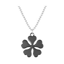 Five Leaf Clover Emblem Necklace picture