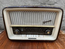 Vintage Telefunken Gavotte 9 Tube Radio 1950s, FM Works, Magic Eye New, German picture