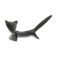 HomArt Pablo Critter Fox Figurine, 3.75-inch Length, Brown, Cast Iron picture
