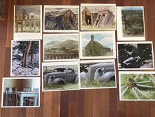 Vintage 1980s Bodie California Ghost Town Art Photo Collection 12 Piece 11x14 picture