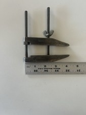 Vintage Flynn Mfg Co Adjustable Metal Clamp Detroit, Michigan 4” Machinist Tool picture