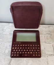 Vintage 1989 Franklin KJ-21 The Holy Bible King James Version w/ Case Tested picture