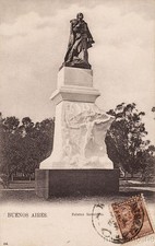 * ARGENTINA - Buenos Aires - Estatua Sarmiento 1908 picture