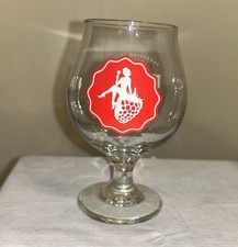 Lakewood Brewing Seduction Series Raspberry Temptress Tulip Beer Glass USA picture