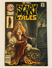 Scary Tales #3 (1975) Charlton Tom Sutton Cover Mike Zeck Bronze Age Horror VG picture