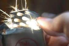 MELS DRIVE INS LIGHTER CALIFORNIA OAKLAND SALINAS SAN JOSE BERKLEY TESTED 1950's picture