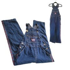 Vtg Disney Overalls Jerry Leigh Mickey Mouse Carpenter Dungarees 90s READ Size picture