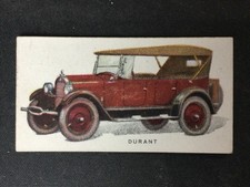 1924 Imperial Tobacco Co of Canada (ITC) Motor Cars (C22) #9 Durant picture