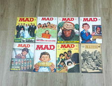 LOT OF (6) Vintage 1970s MAD Magazine Godfather Planet Of Apes WW2 Funny Vtg picture