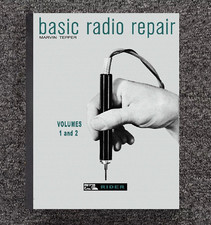 BASIC RADIO REPAIR MANUAL – Volumes 1 & 2 – Vintage Antique Servicing Info picture
