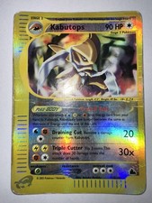 Pokemon Kabutops 150/144 Skyridge Crystal Type Holo Rare English 90 2003 picture