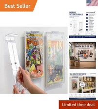 Elegant Wall Mount & Shelf Stand for Comic Books - Adjustable & Versatile picture