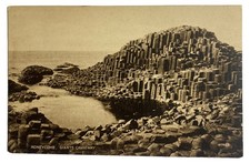 Giants Causeway Honeycomb ~ Antrim Northern Ireland UK ~ Antique 1910s Postcard picture