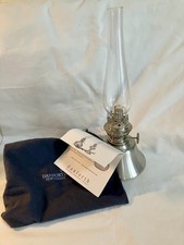 Danforth Pewter Cabin Oil Lamp Signed + 7