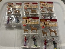Lot of (5) Christmas Lemax Vail Village Friendly Wildlife Set of 4 #42312 Sealed picture