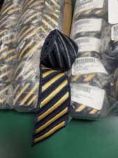 US Army ASU Dress Blue Service Stripe, Large- Sew On - Blue/Gold picture
