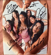 KATSEYE Autograph Photos Signature Collection Fidelity 6 Inch Gift KATSEYE亲笔签名照 picture