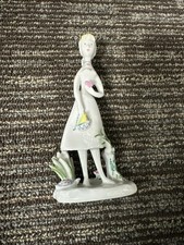 Modernist Rosenthal Raymond Peynet 6-1/2” Lovers Girl Figurine picture