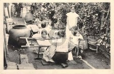 Embroidery Workers MANILA PI Philippines 1924 RPPC Photo Postcard COPY picture