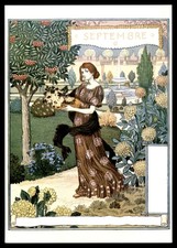 Postcard La Belle Jardinière - September, Hamburg picture