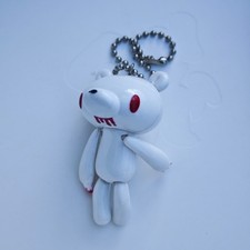 MORI CHACK gloomy bear White Red Puppet Figure Charm Chain Plastic GP Classic 2