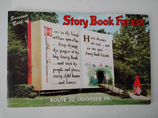 Original Ligonier PA 1960s Idlewild Park Story Book Forest Souvenir Picture Book picture