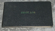 1943-1944 World War II Pilot Log Book-Thompson Robinson + Walnut Ridge AAF Ark picture