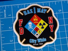 FDNY Hazmat 1 VINYL DECAL picture