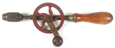 Millers Falls Hand Drill Vintage USA Tool Great Patina 11