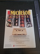 Michelob Night Hits 8x11 Print Ad 1988 Great To Frame picture