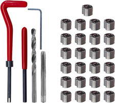 30PCS M6 x1.0mm Thread Repair Kit Stainless Steel Helicoil Inserts for Auto Repa picture