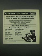 1989 PJ1 Goldfire Pro Oil Ad - After the dust settles picture
